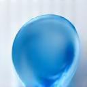 Abstract decorative blob shape