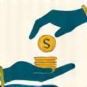 Financial contribution icon